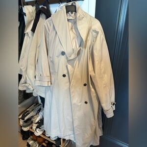 Zara Light Beige Trench Coat